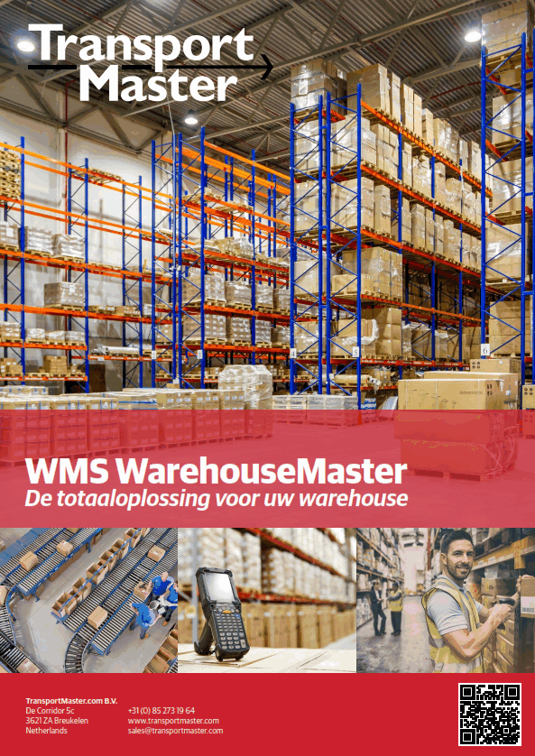 WMS WarehouseMaster Warehousemanagement systeem
